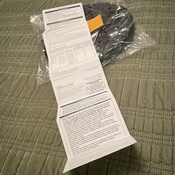 NWT The Pampered Chef #1241 Microwave Chip Maker Potato Chip Maker - Picture 5 of 11